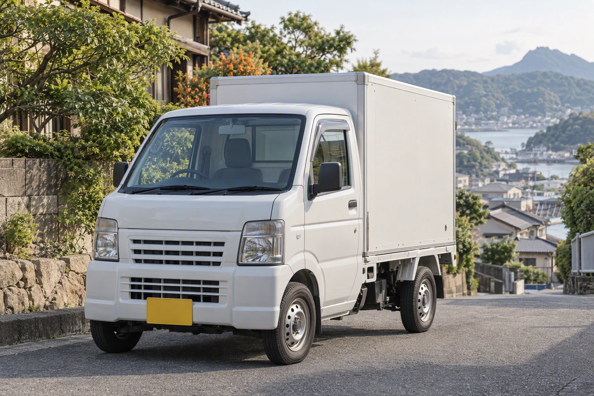 箱型の軽トラック